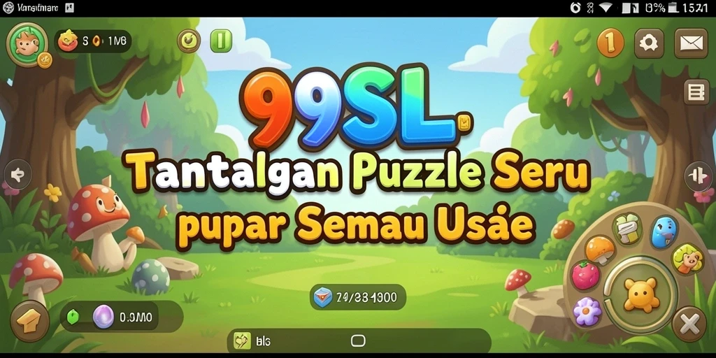 Gameplay seru 99SL dengan berbagai teka-teki menarik.