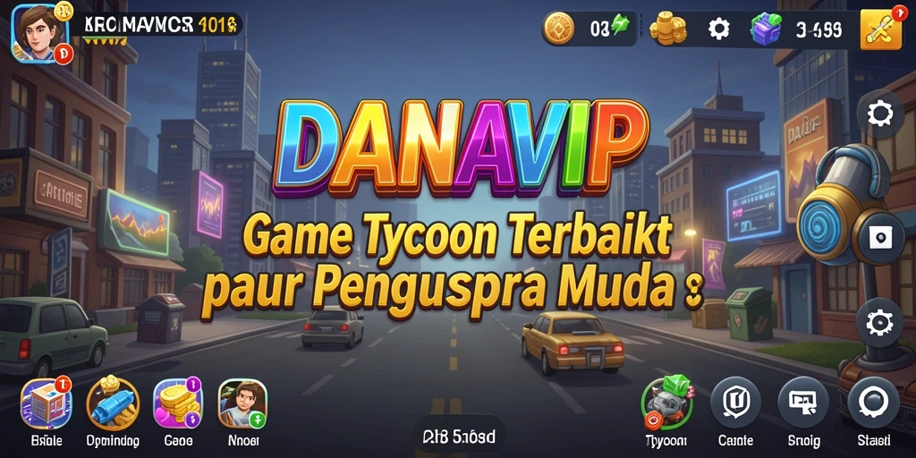 Tampilan gameplay <strong>DANAVIP</strong> yang menarik dan dinamis.