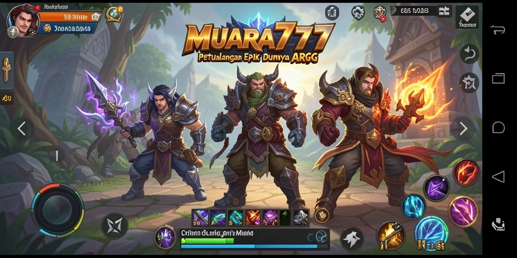 Tampilan gameplay yang menegangkan di dunia ARPG.