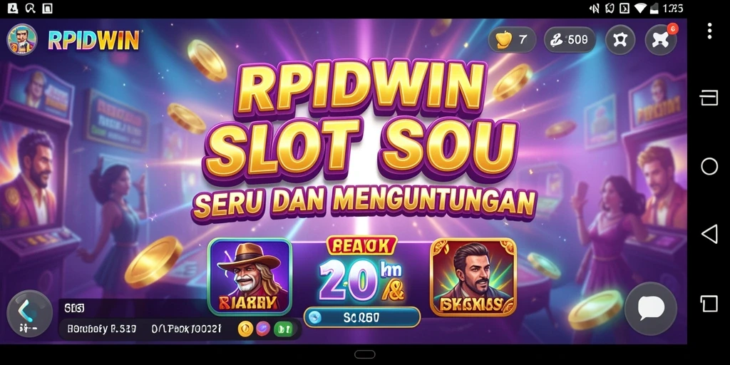 Tampilan gameplay RPIDWIN yang mengasyikkan dan penuh warna.