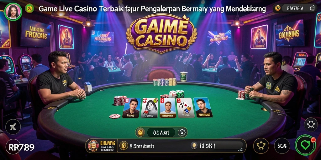 Gameplay seru dengan dealer langsung di RR789.