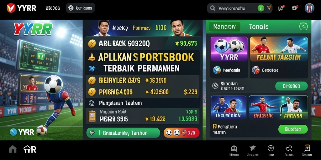 Tampilan gameplay Sportsbook yang menarik dan interaktif.